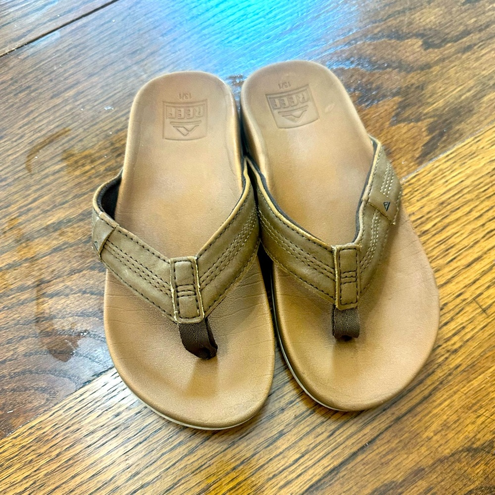 REEF FLIP FLOPS KIDS CUSHION PHANTOM Size 13/1